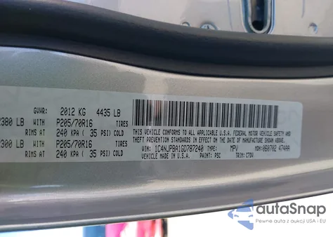 2016 Jeep Patriot Sport from USA, damaged, VIN 1C4NJPBA1GD787240